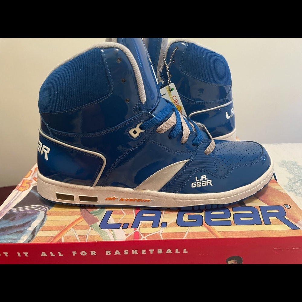 L.A. Gear Starshooter Hi Basketball shoes